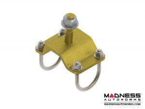 Jeep Wrangler JL Front Axle Disconnect Skid Plate System/Stabilizer Relocation 